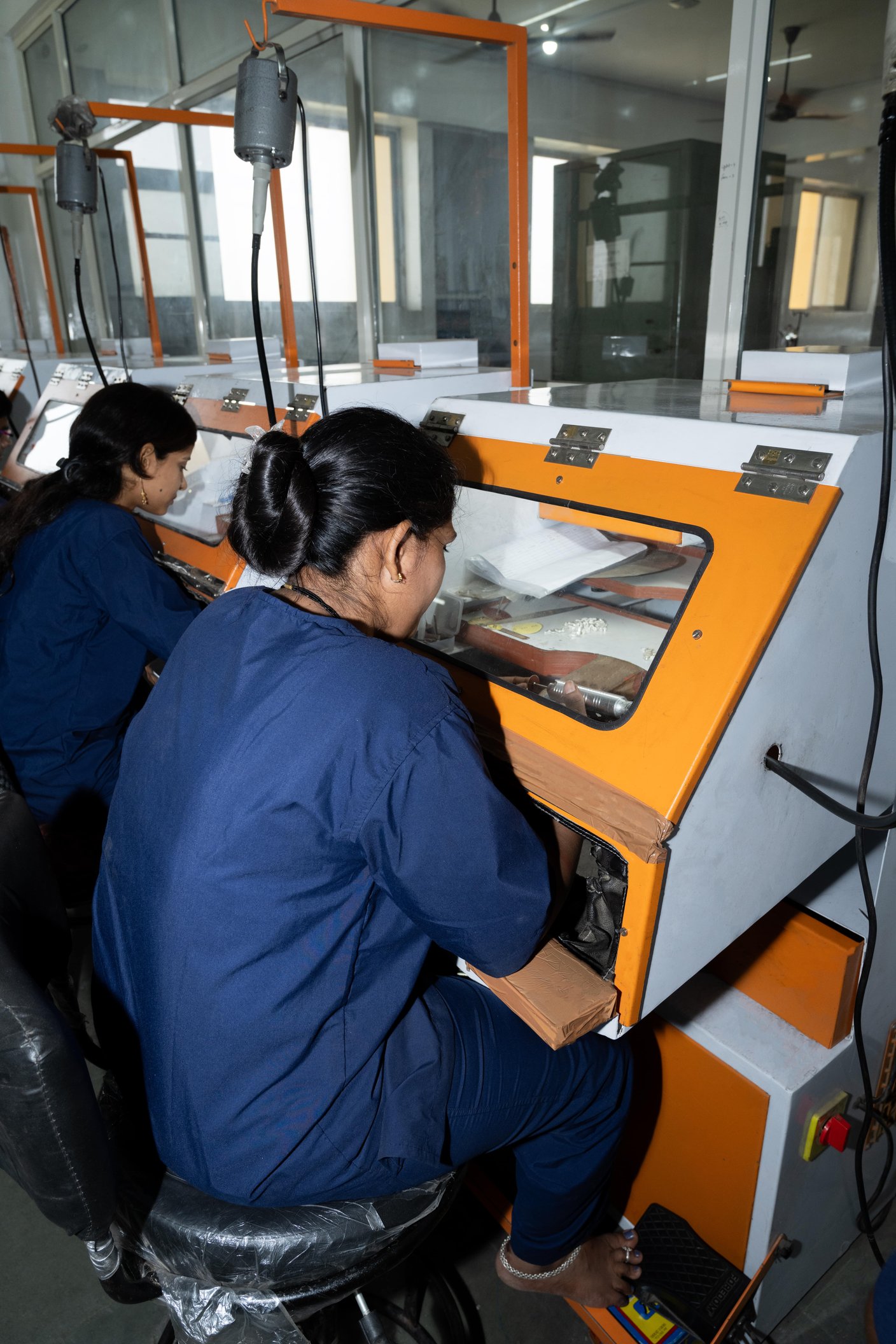 Precision casting and hand-finishing of sterling silver jewelry